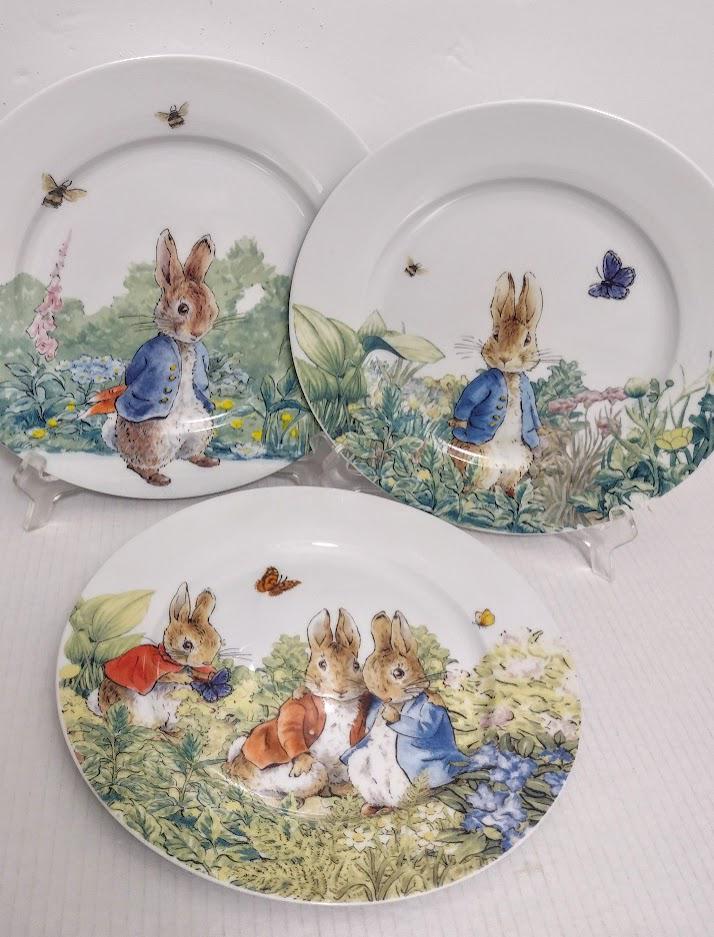 Vintage Peter Rabbit Dinner Set - Etsy