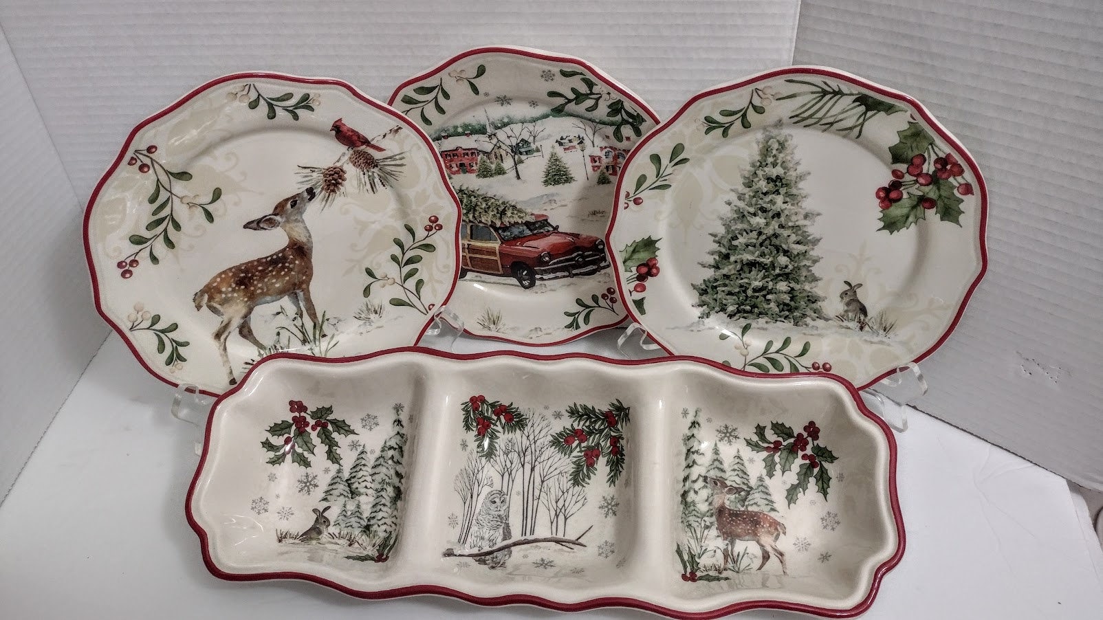 Better homes and gardens christmas dishes discount