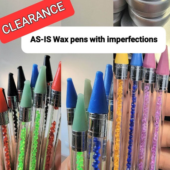 CLEARANCE Wax Pens for Rhinestones With Imperfections Bling Pen, Wax, Pen,  Rhinestones 