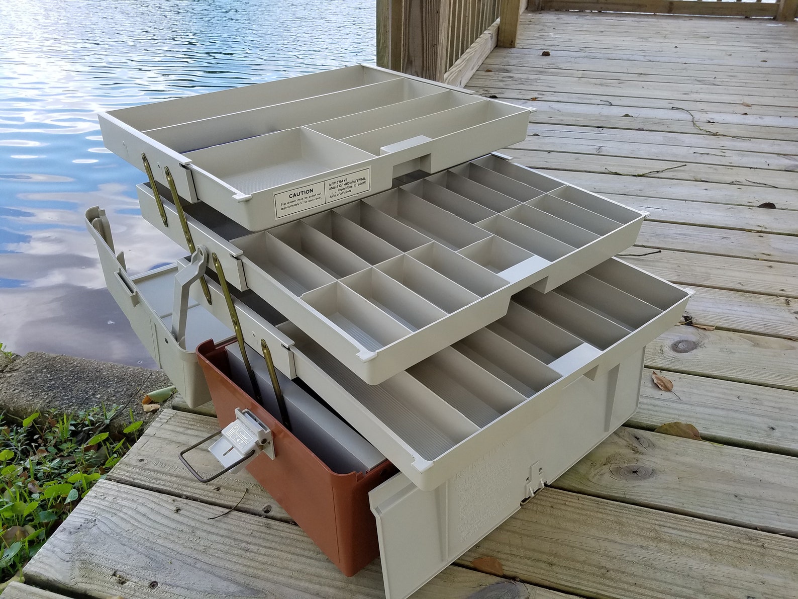 Vintage 1980s Plano 747 Tackle Box Jumbo Size Very Clean Etsy