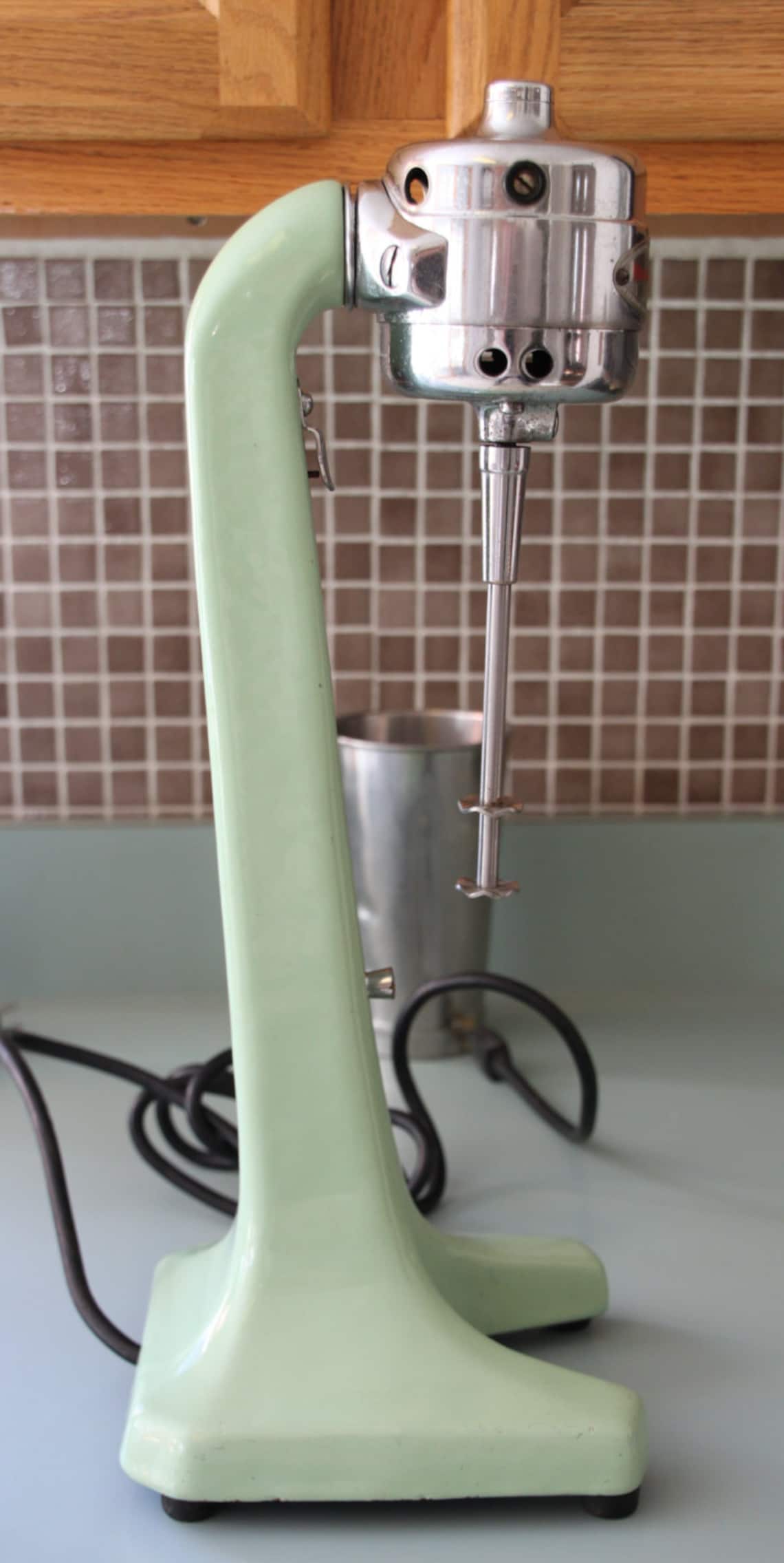 Vintage Hamilton Beach Milkshake Mixer Model 25 In Glorious Etsy