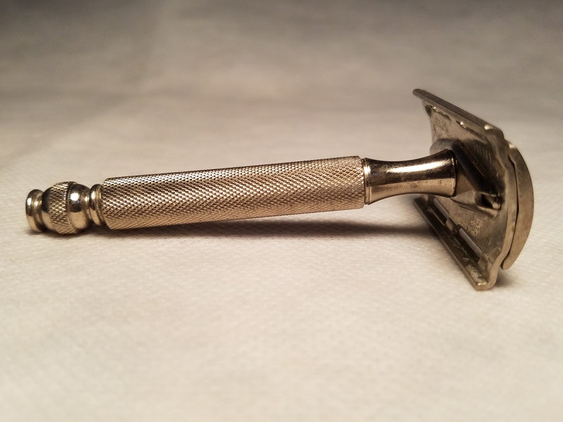 Vintage Gillette Ball End Tech Razor 1959 E2 3 Piece Etsy