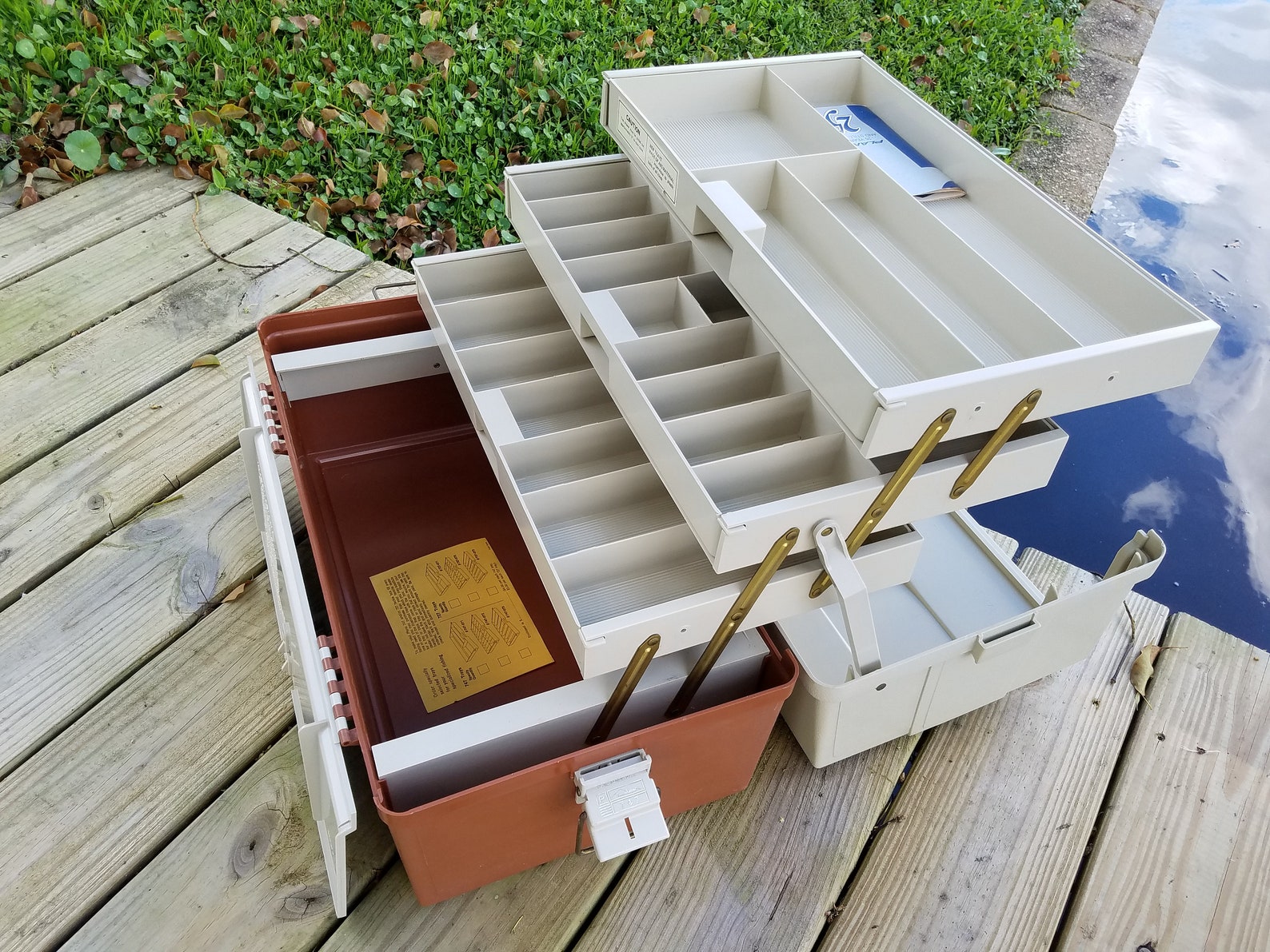 Vintage 1980s Plano 747 Tackle Box Jumbo Size Very Clean Etsy