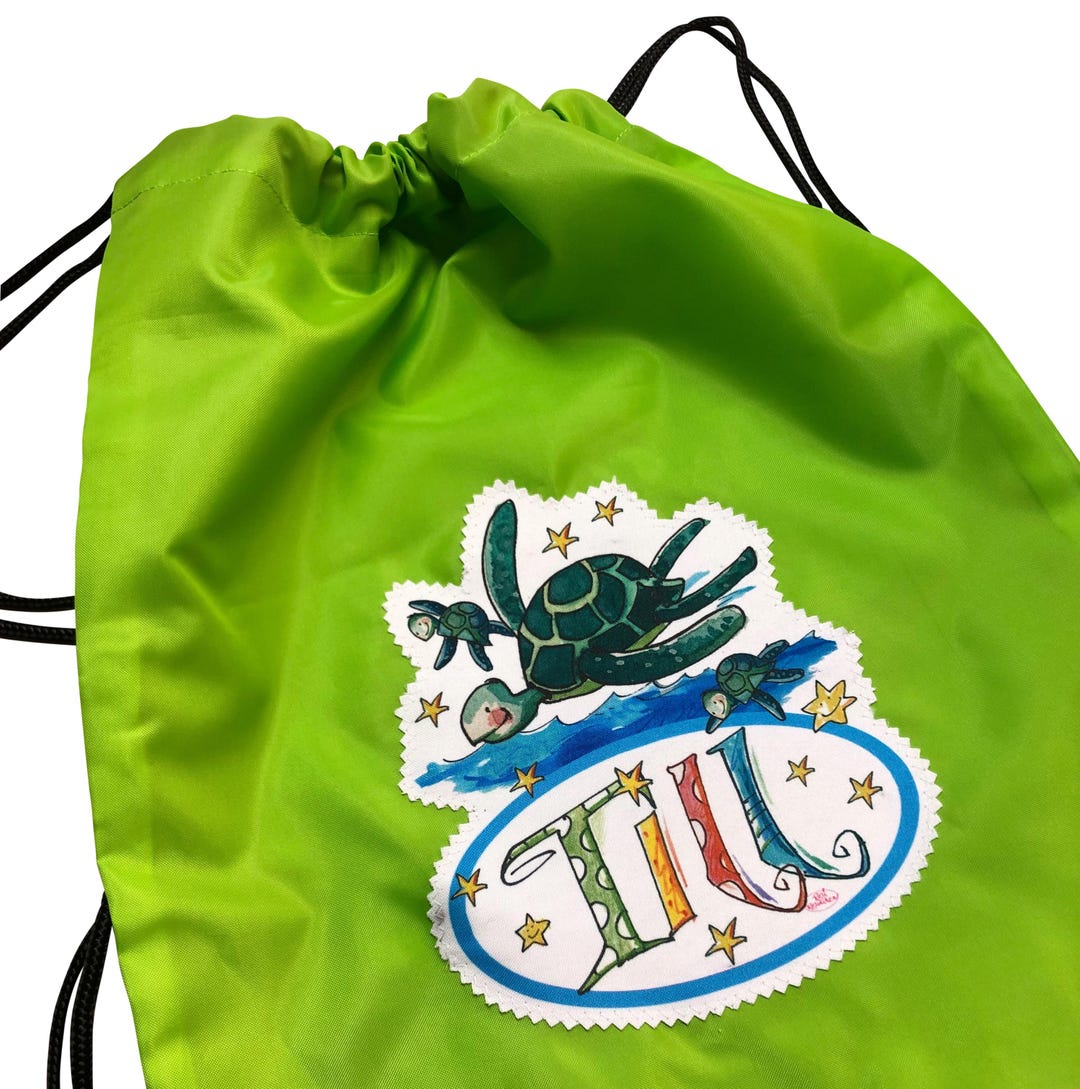 Personalisiert Turnbeutel Mit Einhorn-Stickerei – 45x33 Cm, Wasserabweisend, Für Sport & Schwimmen
