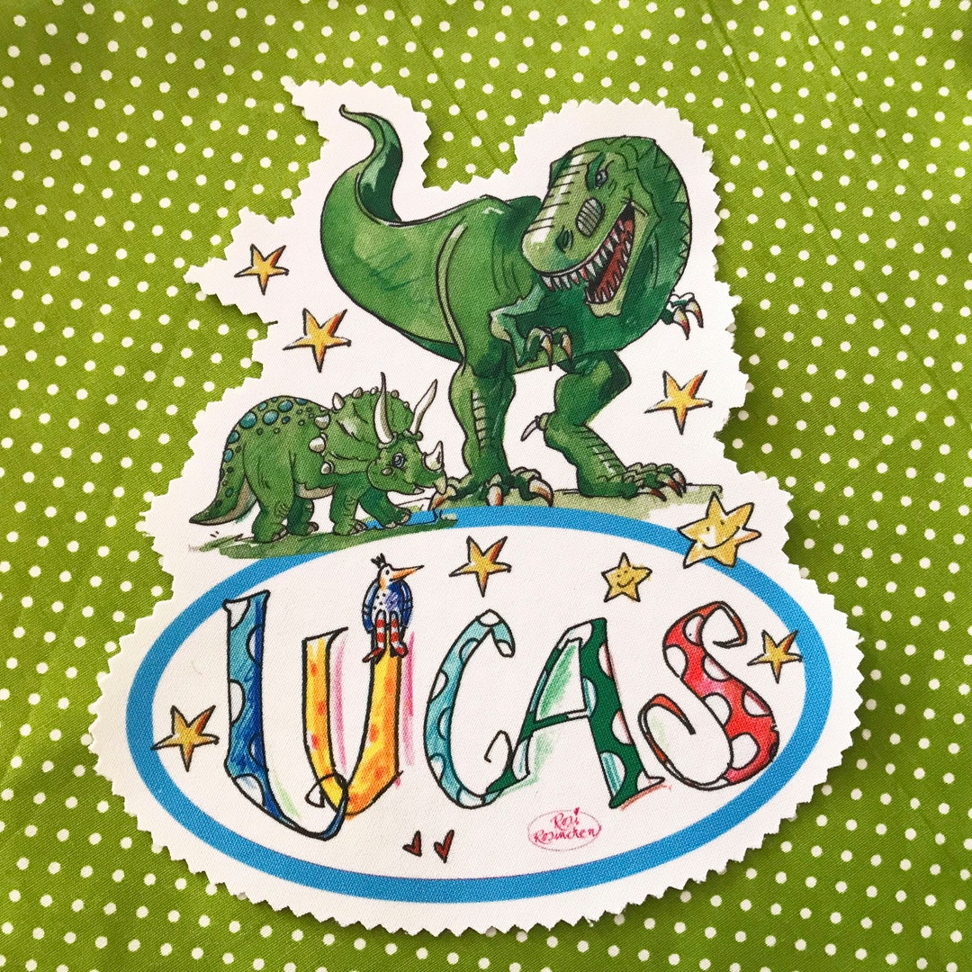 Bügelbild, Aufbügler, Aufnäher, Patch, Flicken TIERE - DINOSAURIER