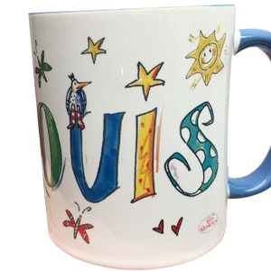 Schulkind Tasse mit Namen, Schulkind 2024 , Einschulungsgeschenk , Geschenk zur Einschulung, Schultütenfüllung /RosiRosinchen imagen 8