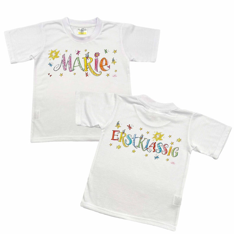 T-shirt Schulkind , Einschulung , Geschenk zur Einschulung image 1