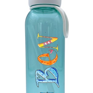 Wasserflasche Rennauto, Mepal kohlensäurehaltige Getränke, Mepal Trinkflasche Kinder mit Namen, RosiRosinchen, Geschenk Ostereiersuche