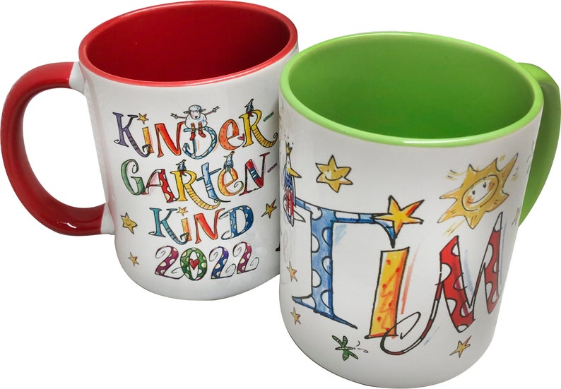 Kindergartenkind 2024 Tasse, Rosirosinchen Bild 1