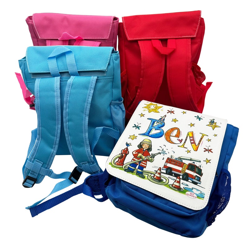 Kindergarten-Rucksack Bauernhof, Tasche Kindergarten, RosiRosinchen Bild 5