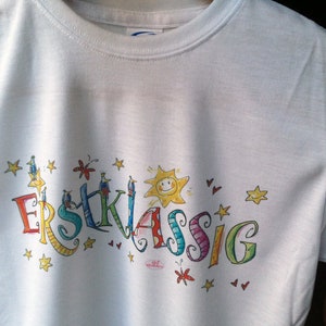 T-shirt Schulkind , Einschulung , Geschenk zur Einschulung image 3