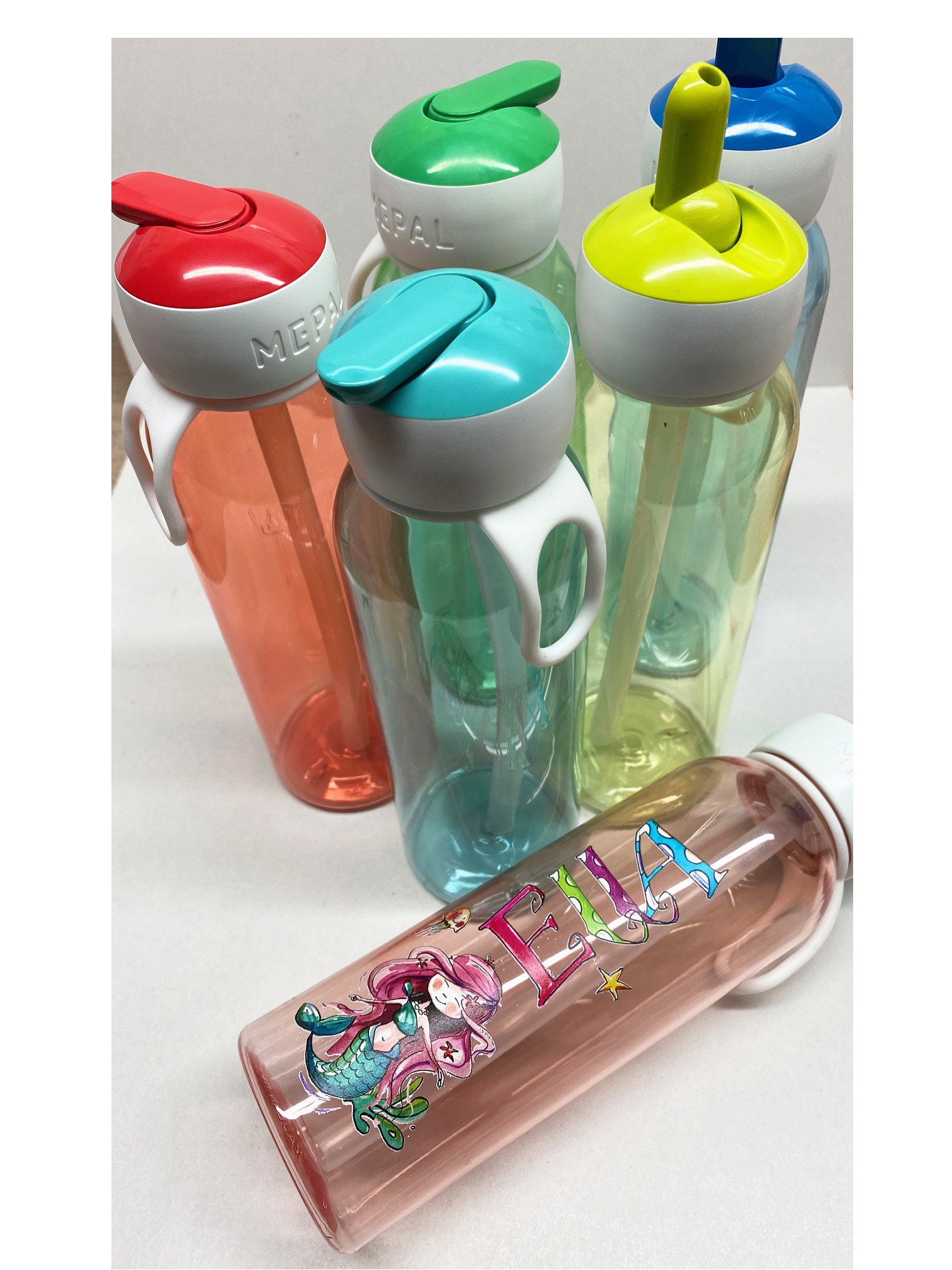 Set Lunch Box Water Bottle Rainbow Water Bottle Carbonated Etsy Canada