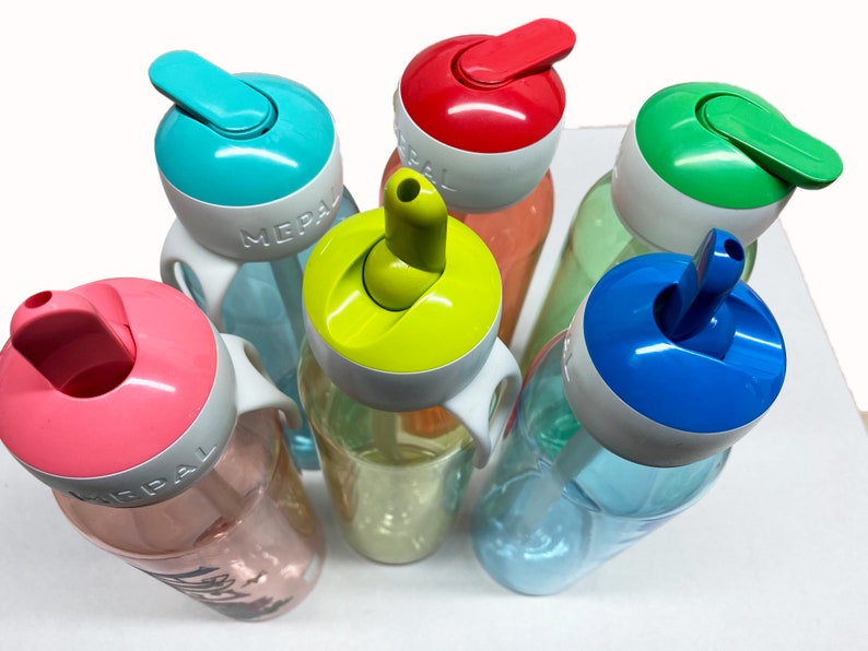 Wasserflasche Fußball kohlensäurehaltige Getränke, Wasserflasche mit Strohhalm, Mepal Trinkflasche Kinder mit Namen, RosiRosinchen image 4