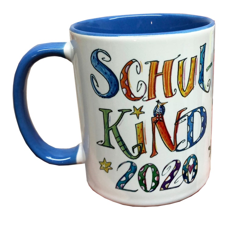 Schulkind Tasse mit Namen, Schulkind 2024 , Einschulungsgeschenk , Geschenk zur Einschulung, Schultütenfüllung /RosiRosinchen imagen 7