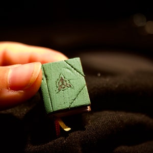 Miniature "Charmed" Book of Shadows Book Brooch