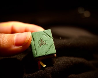 Miniature Book of Shadows Brooch: Charmed TV Series Replica