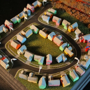 Edward Scissorhands Miniature Town & Castle
