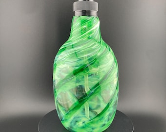 Iris Green Soap Dispenser