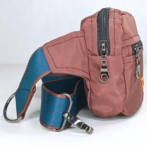 Water Resistant Fanny Pack, Lightweight Nylon Belt Bag, Crossbody Hip Waist Pouch, Minimalist 1L Everyday Carry Utility Sling, Travel Hiking