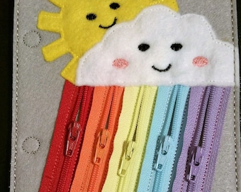 Soft Activity Page Your Dog Birthday Gift For Toddler Activity Page Quiet Book Page