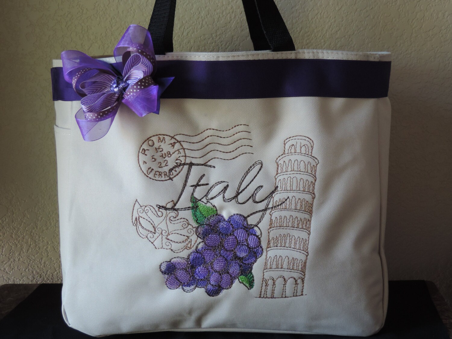 Italy grapes Tote Bag Etsy