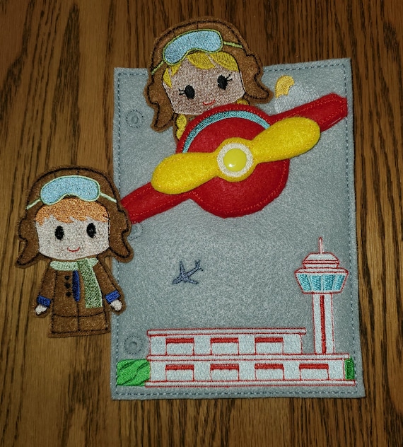 Basic Airport Quiet book page