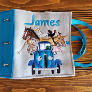 Custom Quiet Book and 2 book pages