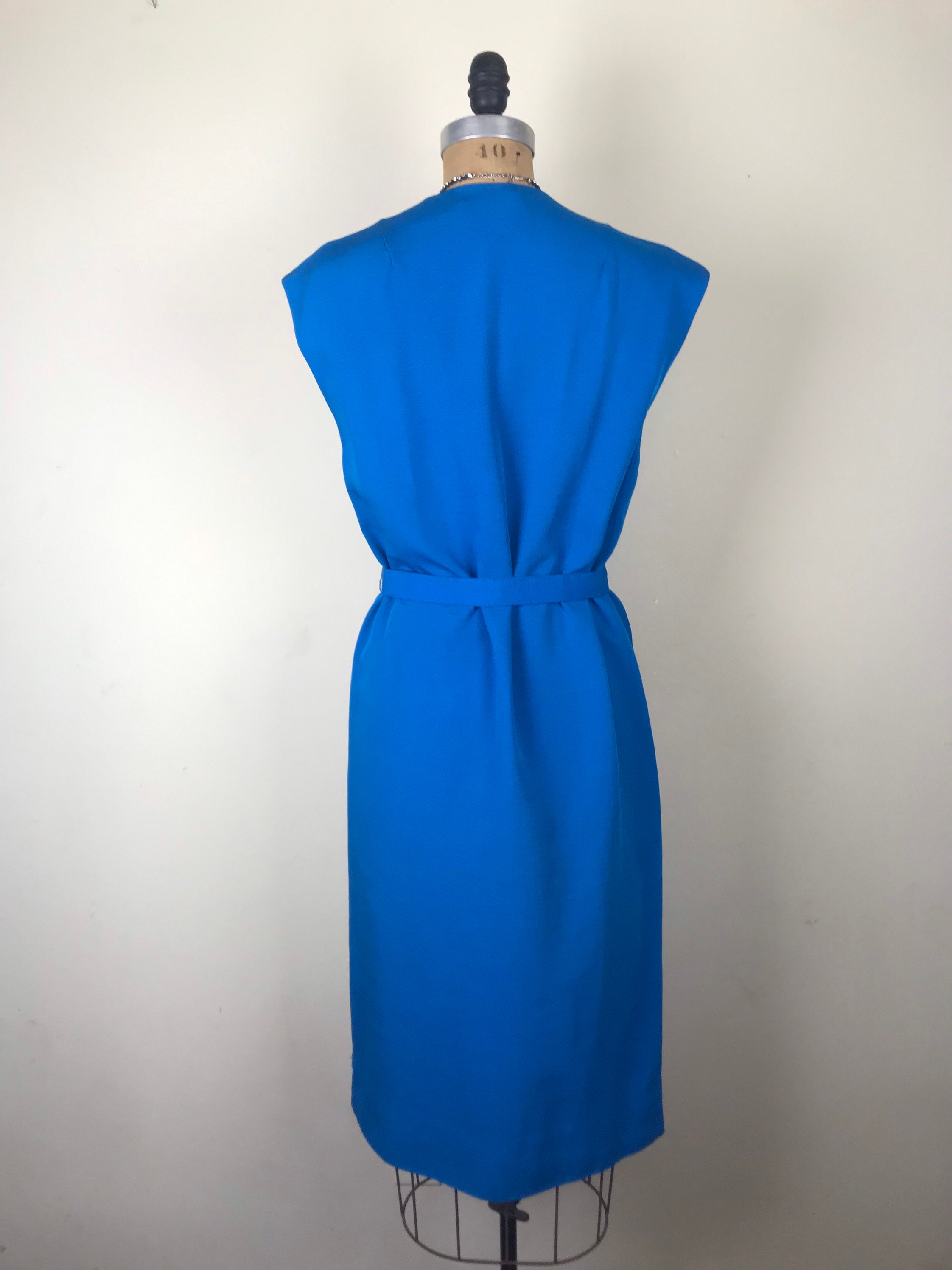 Vintage 1960s 60s Dede Johnson Zipper Dress - Etsy Denmark