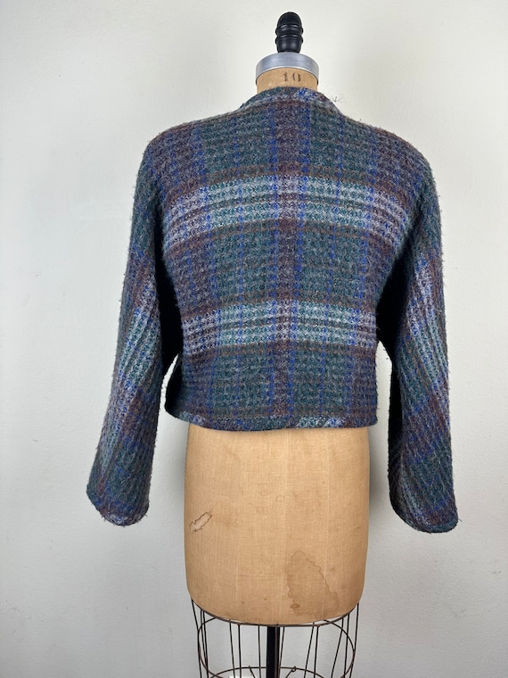 Vintage 1980s 80s Emanuel Ungaro wool and mohair … - image 6