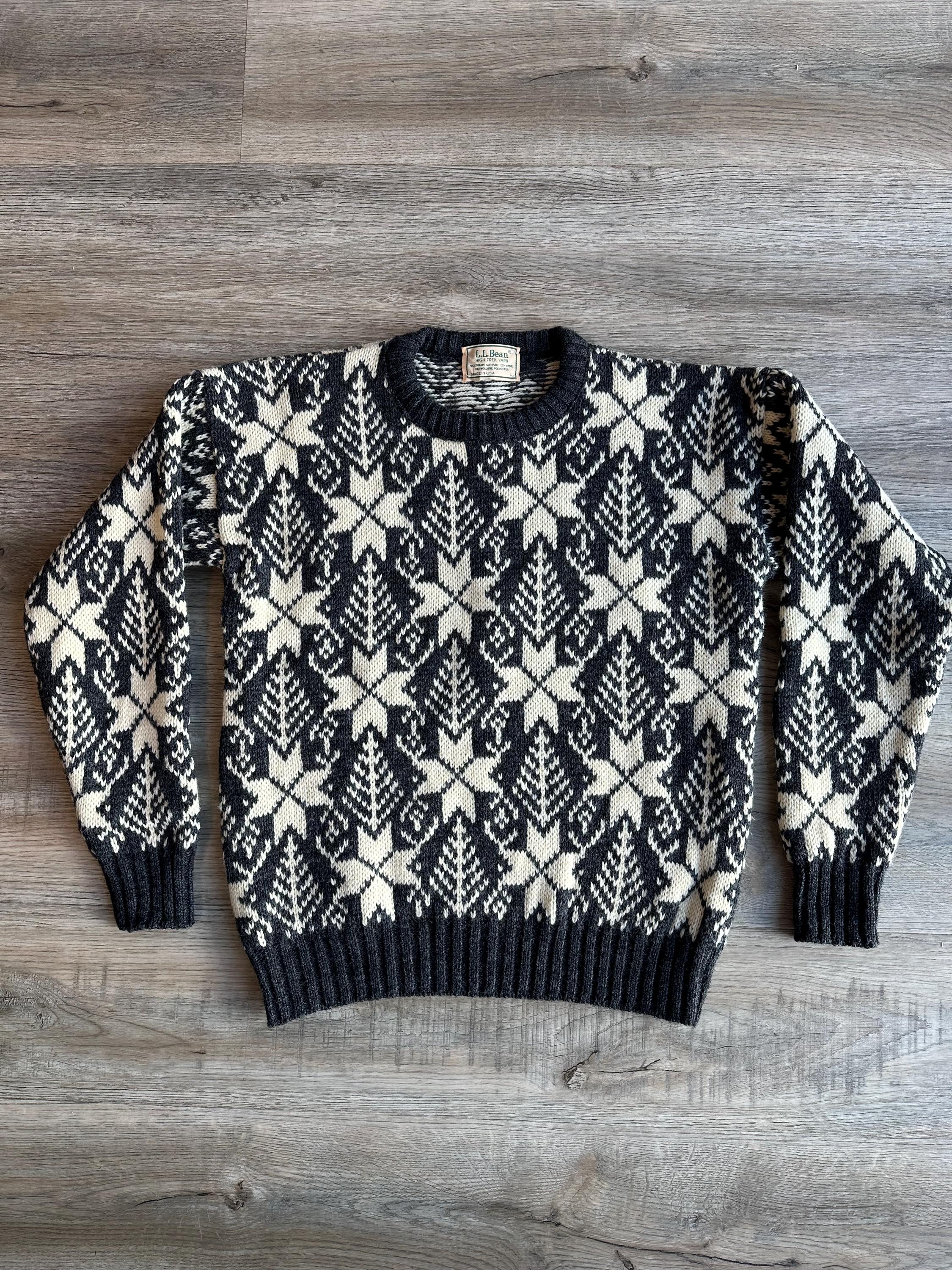 80s Ll Bean Sweater - Etsy