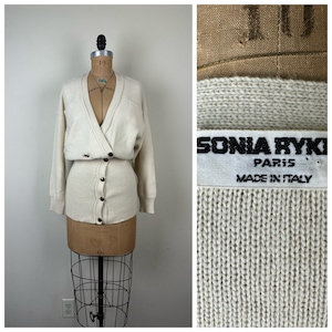 Pull Sonia By Sonia Rykiel - Taille M - Bleu - Polyester - Occasion Très Bon état