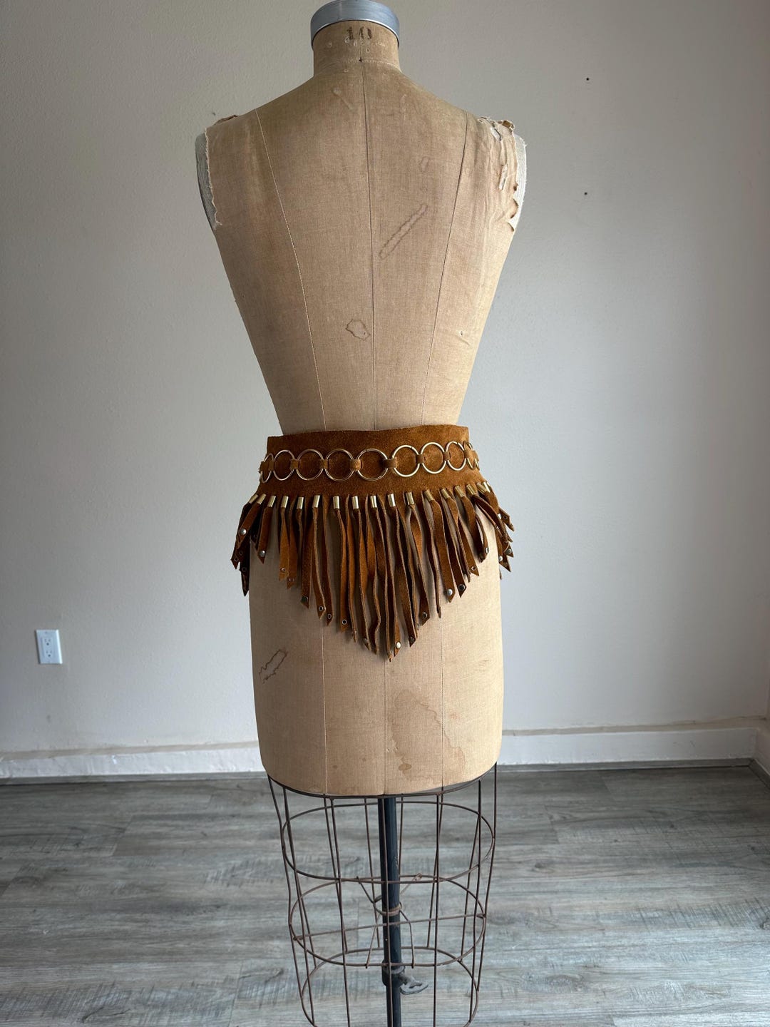 70s Rocker Belt Vintage 1970’s 70’s Light Brown Suede Fringed Belt Hippie Belt - Etsy