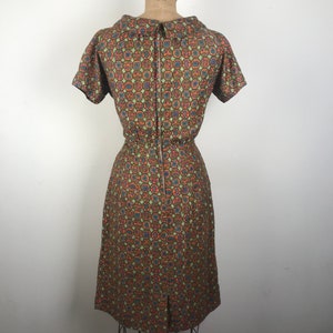 Vintage 1960s 60s cotton day dress image 9