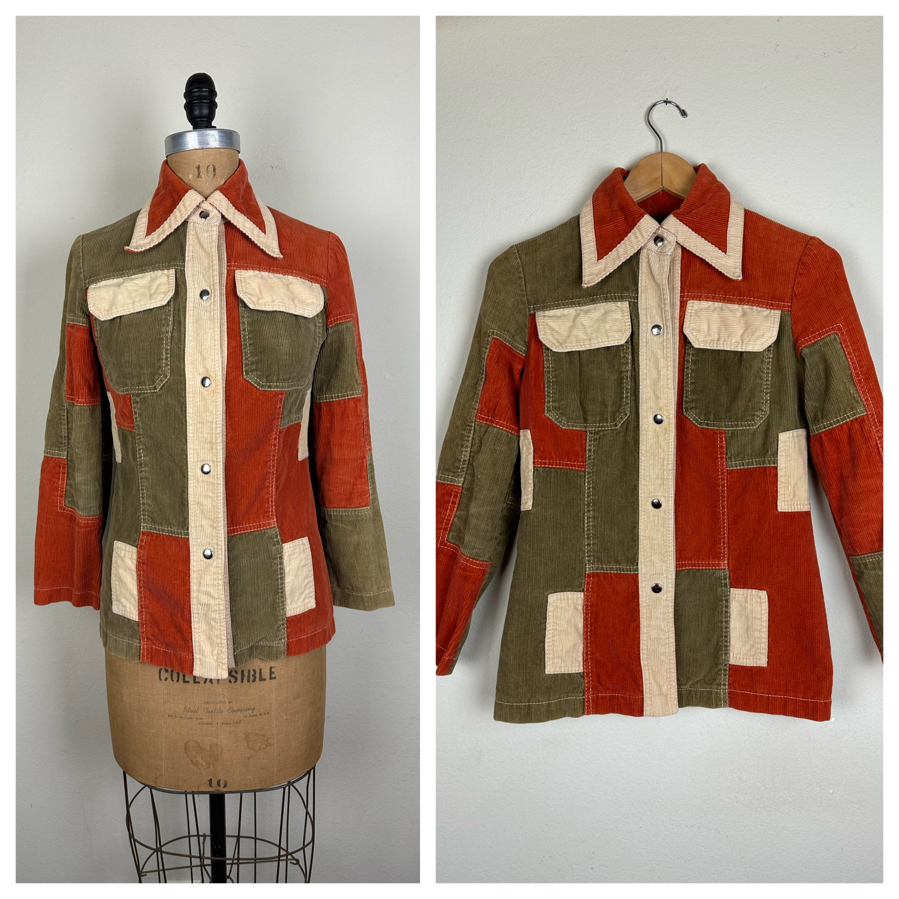 70s Patchwork Jacket - Etsy 70s Patchwork Jacket - Etsy