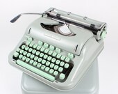 Mint Condition - Hermes 3000 typewriter - working typewriter - portable typewriter - 1965 typewriter