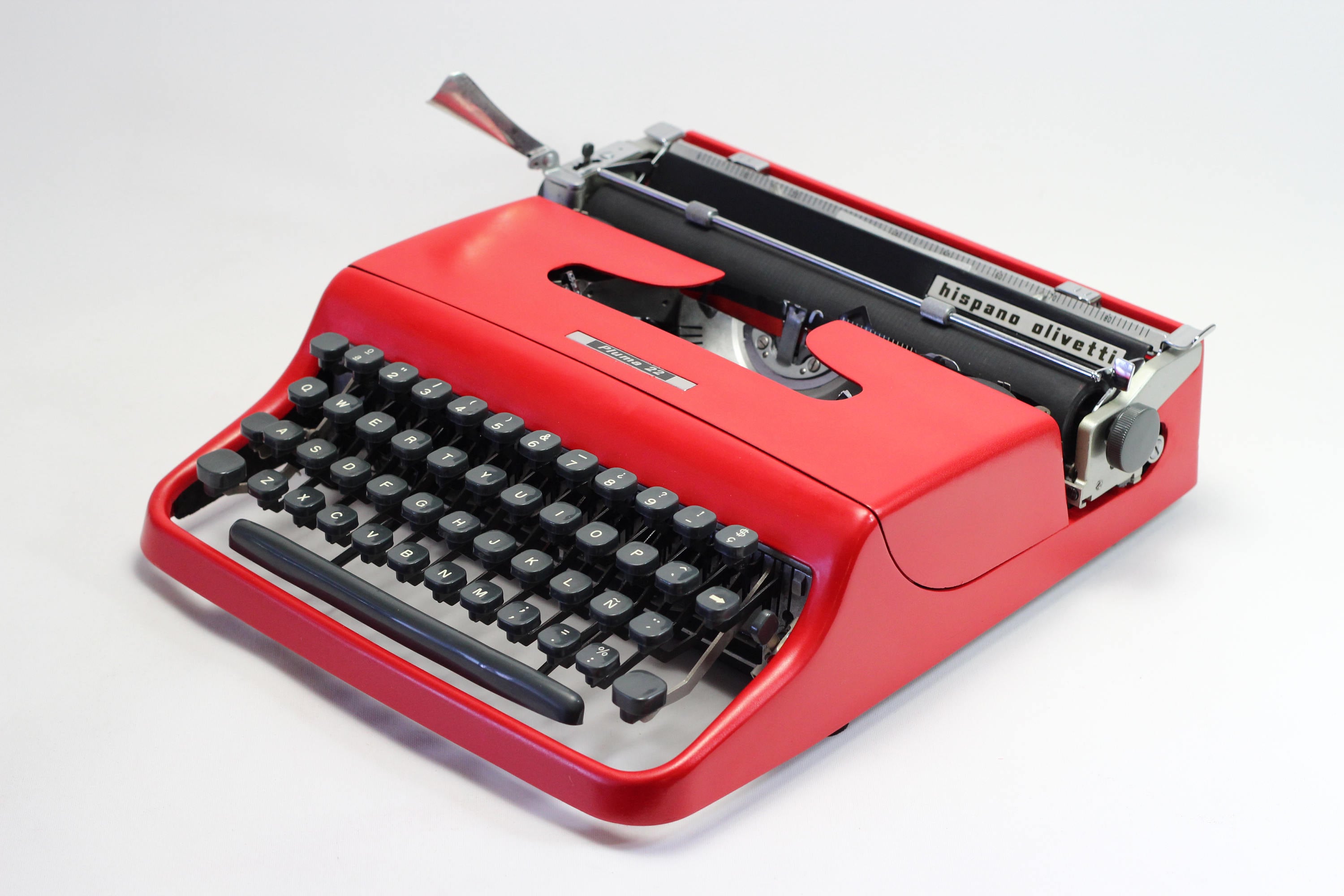 Working Typewriter Red Typewriter Etsy UK