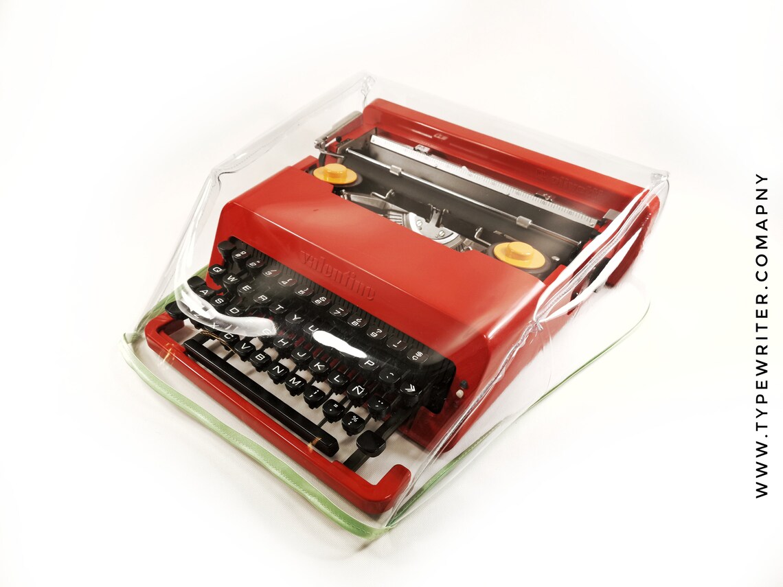 The Dust Cover MEDIUM Transparent Cover for Typewriter Etsy