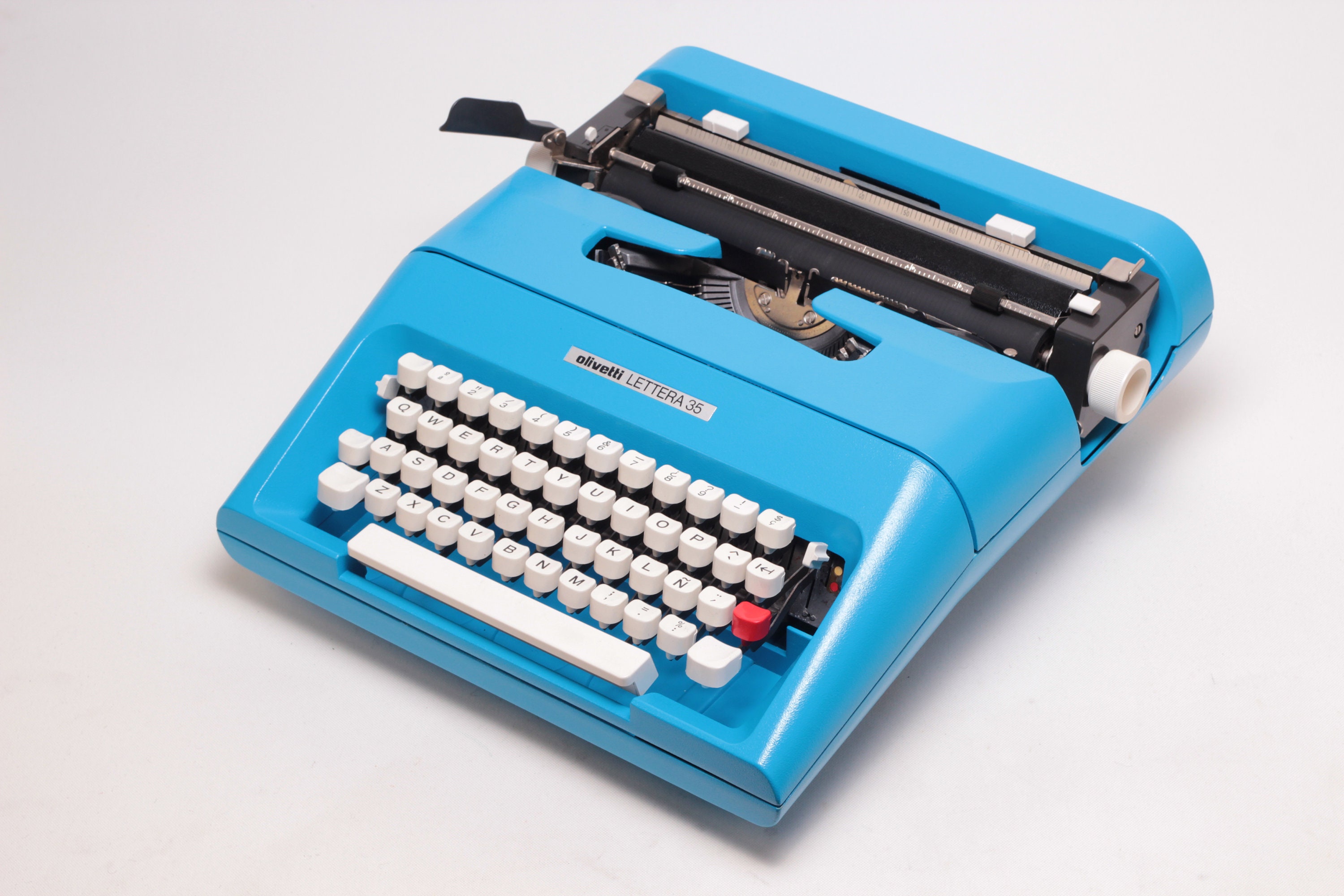 完動品 olivetti LetteraDLタイプライター フランストリコロール