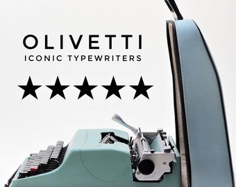 PRO - 2 Jahre Garantie! Olivetti Lettera 32, Neuwertig Perfekt funktionierende Schreibmaschine, professionell gewartet von Typewriter.Company
