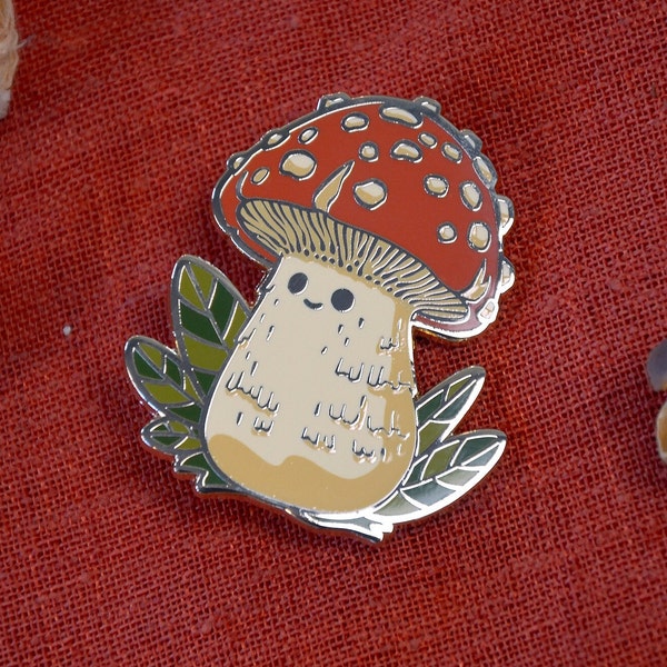 Pin's Champignon Amanite (Hard Enamel)