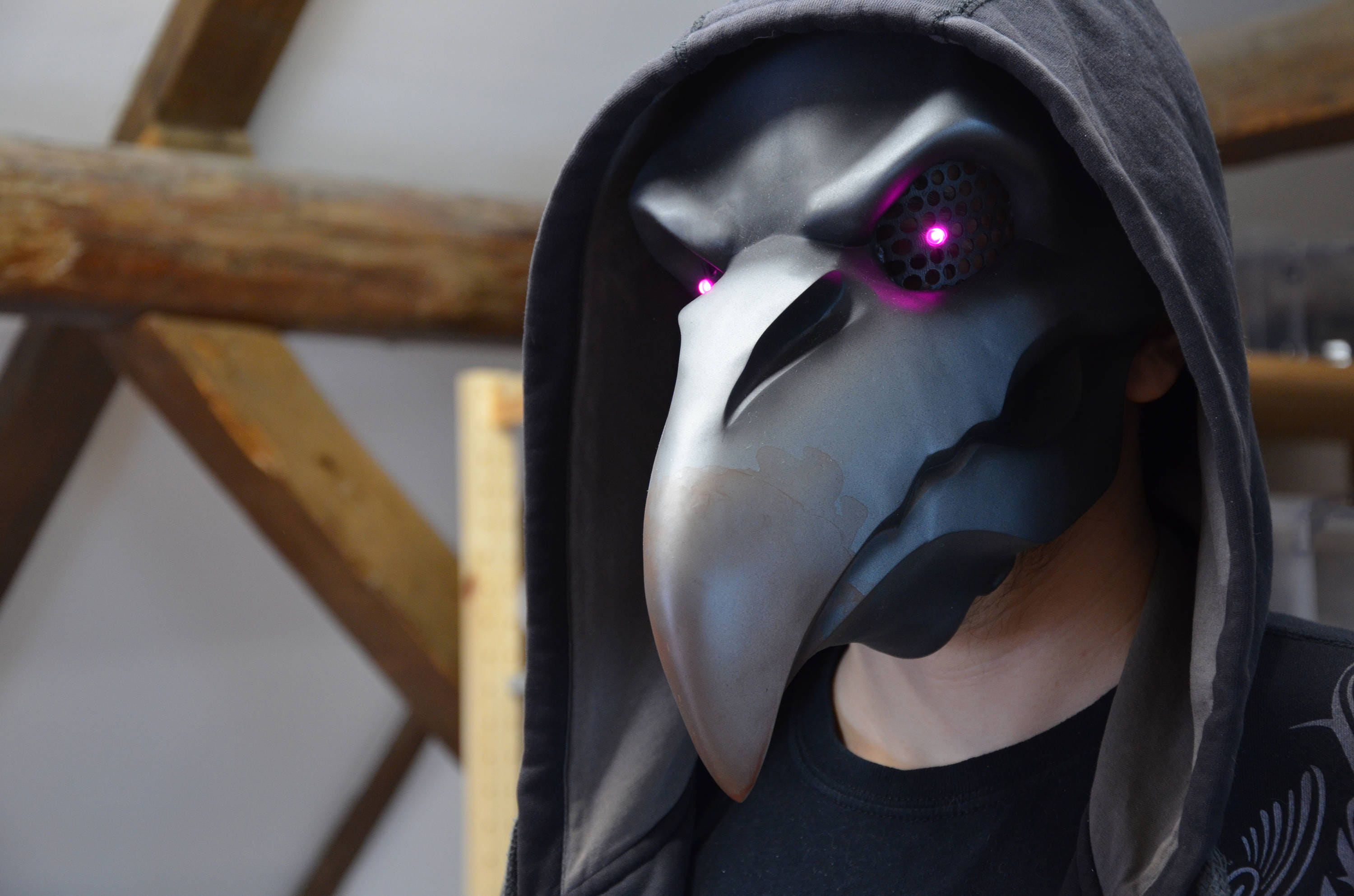 OW Reaper Mask NEVERMORE Mask Plague Doctor Mask Cosplay Overwatch Cos Props