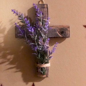 Handgemachte Kreuz Holz verziert rustikale Hoffnung Kreuz Von: rustikale Schätze Dekor Custom Order Kreuz willkommen