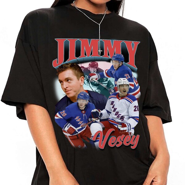 Limited Retro Jimmy Vesey Shirt, Ice Hockey American Professional, Hockey Championship Sport Merch Tshirt Sweatshirt Hoodie, Gift Fans