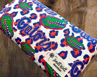 UF Leopard, Gator, Warm/Cold Therapy Bag, Microwavable, Heating Pad, Aromatherapy, Pain Management, Cold Bag, Flax & Rice Filling