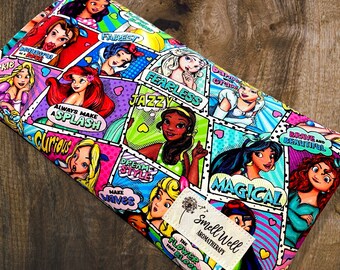 Comic Princesses, Princess, Warm/Cold Therapy Bag, Microwavable, Heating Pad, Aromatherapy, Pain Management, Cold Bag, Flax & Rice Filling