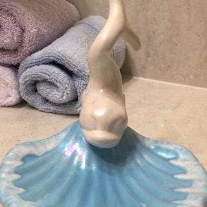 Vintage astrology sign soap dish