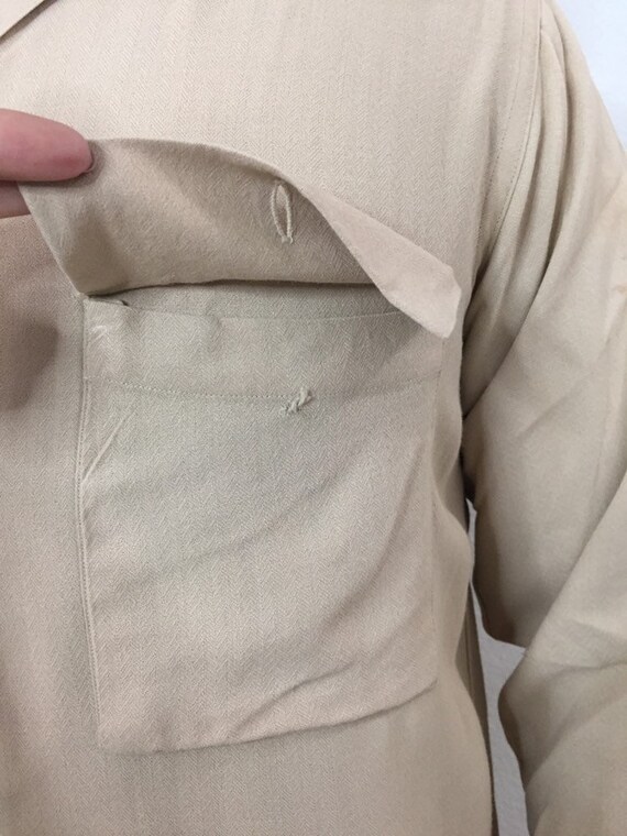 Cream Colored Button Up - image 8