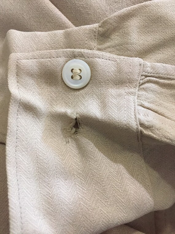 Cream Colored Button Up - image 4
