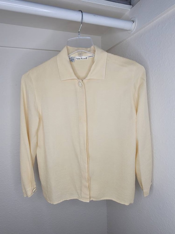 Silky-smooth Cream Colored Blouse