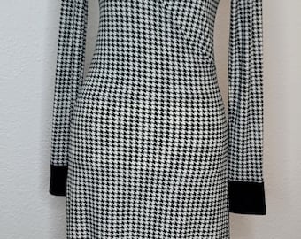 Hahnentritt Kleid